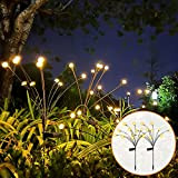 (10 perles de LED)Dufuso 2 Pack Lampe Solaire Firefly, Lampe Solaire Led Firefly Plug Light, Magic Firefly, Led Firefly Solaire, ...