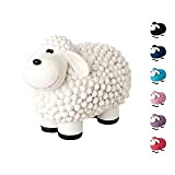 1PLUS Figurine Mouton pour Jardin - Mouton en polyrésine - Peints à la Main - Décoration de Jardin Animaux - ...