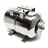 24Litres INOX Réservoir pression à vessie surpression domestique, cuve, ballon, suppresseur pompe