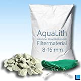25 kg matériau filtrant zéolite 8-16 mm INCL. Filtre Sac en Filet pour Les étangs