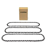 3 tallox Chaînes de tronçonneuses 3/8" 1,1 mm 44 maillons longueur de guide-chaîne 30 cm compatible avec Stihl