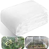 3x10M Filet Anti Insecte Protection Abri Parasites Maille Fine pour Jardin Légume Arbre Fruitier 60 Mesh
