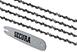 4 Ripping chaînes + guide adapté pour Husqvarna 555 | 45cm 0.325 72M 1,5mm