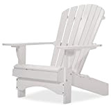 Adirondack Chair Comfort de Luxe en Blanc