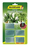 ALGOFLASH Engrais Plantes Vertes, Longue Durée, 25 Bâtonnets, ABAPAV20P