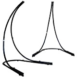 AMANKA Support XXL pour Fauteuil Suspendu 210cm Soutien en Acier pour accrocher balancelle et chaises suspendues