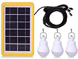 Ampoule solaire,KK.BOL lumière solaire portable pour l'usage extérieur d'intérieur, lumière d'urgence, randonnée, pêche, fraîcheur de poulet, lumière de nuit, lumière ...
