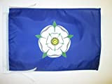 AZ FLAG Drapeau Comté de Yorkshire Ancien 45x30cm - PAVILLON County of York - Angleterre 30 x 45 cm Haute ...