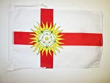 AZ FLAG Drapeau Comté du Yorkshire West Riding 45x30cm - PAVILLON County of York - Angleterre 30 x 45 cm ...