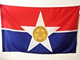 AZ FLAG Drapeau Dallas 150x90cm - Drapeau Ville de Dallas - Texas 90 x 150 cm Fourreau pour hampe