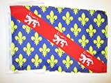 AZ FLAG Drapeau Département de la Creuse 45x30cm - PAVILLON France 30 x 45 cm Haute qualité