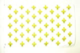 AZ FLAG - Drapeau Fleur de Lys Blanc et Or - 150x90 cm - Drapeau Royal Français 100% Polyester avec ...