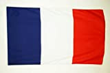 AZ FLAG Drapeau France 90x60cm - Drapeau français 60 x 90 cm Polyester léger