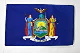AZ FLAG - Drapeau New York - 150x90 cm - Drapeau New Yorkais - Etat Américain - USA - Etats-Unis ...