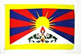 AZ FLAG Drapeau Tibet 90x60cm - Drapeau tibétain 60 x 90 cm - Drapeaux