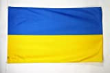 AZ FLAG - Drapeau Ukraine - 150x90 cm - Drapeau Ukrainien 100% Polyester avec Oeillets Métalliques Intégrés - 110g - ...