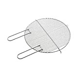 Barbecook grille de barbecue ronde 43cm, grille pour barbecue au charbon Optima/Loewy 45, accessoire barbecue