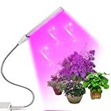Barre Lumineuse de Croissance Lumineuse à Spectre Complet, 4.5W 27 LED 100LM, USB Lumière de Croissance des Plantes pour des ...