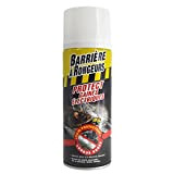 BARRIERE A RONGEURS Résine Protect Gaines électriques, Jusqu'à 6 mois, Aérosol 400 ml, BARGAINE400, Noir, 6 x 6 x 20 ...
