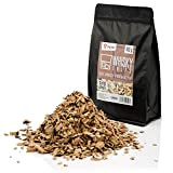 BBQ-TORO Whisky Chips pour Fumeurs | 400 g | Copeaux de fumée Intensive provenant de fûts de chêne | Copeaux ...