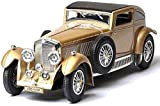 Bck Antique Sound Light Pull Back Car Modeling Jouet for Bentley 8L Collection (Caisse d'emballage) Cadeau des Enfants d'or (Color ...