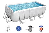 Bestway piscine hors sol rectangulaire Power Steel™ 412 x 201 x 122 cm