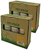 BioBizz - Try-Pack Indoor - Pack d’engrais pour cultures d’intérieur, 3 x 500 ml (6 flacons de 250 ml)