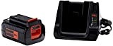 BLACK+DECKER - BDC2A36-QW- Kit Batterie Lithium 36V 2Ah et Chargeur 1h30, Compatible avec Tous Les Outils Sans Effet Mémoire, Faible ...