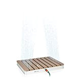 Blumfeldt Sumatra Breeze - Douche de sauna, Pour le jardin, Positionnement et connexion faciles, Commande pratique au pied, Hauteur de ...