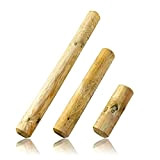BooGardi Palissades rondes en bois chanfreiné - 18 tailles - Diamètre : 8 cm - Longueur : 40 cm - ...