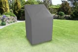 Bosmere Protector 6000 | Housse de Protection pour chaises empilables d'extérieur - Gris - 100 % imperméable - Protection UV ...