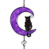 Cat On The Moon Hanging Windchime