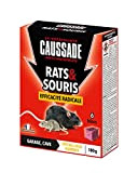 Caussade CARSBL180 Anti-nuisibles Rats & Souris Efficacité Radicale - 6 Blocs pour Garage et Cave | Lieux Humides