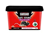 Caussade CARSBLBF300 Anti Rats & Souris | 15 Blocs | Lieux Humides | Garage Cave | 300g | Espèces résistantes ...