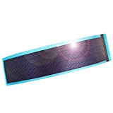 Cellules de panneau d'alimentation solaire à couche mince flexibles DIY boondocking ETFE photovoltaïque 0.3W1.5V 240ma (Bleu)