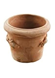 Cilindro Liscio Pot de fleurs en terre cuite - artisanat italien - 25 cm - 40 cm (25 cm, Limoni ...