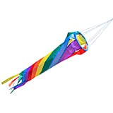 CIM Manche à air - Windturbine 60 Rainbow - résiste aux UV et aux intempéries - Ø12cm, Longueur : 60cm ...