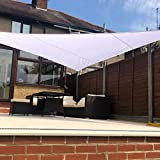 Clara Shade Sail voile d'ombrage toile parasol de jardin canopy imperméable à l’eau 98 % de protection contre les UVs ...