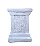 Colonne en pierre antique blanc