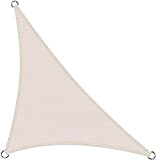 COOL AREA Voile d'ombrage Triangle Rectangle 4 x 4 x 5.65 mètres Une Protection des Rayons UV, Résistant et Respirant ...