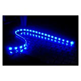 DANXQ USB Waterproof LED Aquarium Light Strip with Switch Control DC 5 V 50 cm 30 Lamp Beads (Blue 50cm)