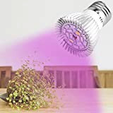 Delaman Cultiver Ampoule - Spectre Complet E27 / E14 / GU10 85-265V 18W 18 LED Cultiver Ampoule de Croissance hydroponique ...