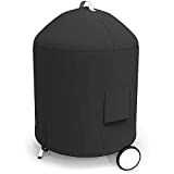 Denmay Grill Cover pour Weber 57CM Premium Charcoal Grills, SUNLIFER Charcoal BBQ Grill, Heavy Duty Waterproof Kettle Grill Cover, résistant ...