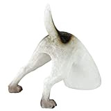 Design Toscano Térrence le Terrier le Chien de Compagnie Creusant Statues de Jardin, 30 cm, polyrésine, palette complète de couleur