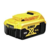DeWalt Batterie pour Outil Type DCB184 pour XR Machines 18V 5,0Ah Li-ION, 18V, Li-ION [ Batterie Outil électroportatif ]