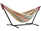 DOUBLE COTTON HAMMOCK WITH STAND (250 CM) - SALSA