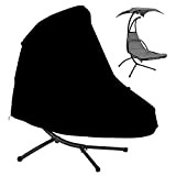 DriSubt Housse de Chaise Longue Suspendue en Tissu Oxford 420D pour Balancelle de Jardin, Véranda, Pelouse, Protection de Meubles