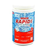 EDENEA - Chlore Rapide Piscine - Chlore Choc - Pastilles - Boite 1kg - Pastilles 20g - Effet Immediat - ...