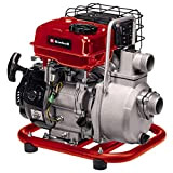 Einhell Pompe d’évacuation thermique GC-PW 16 (1.6 kW, moteur 4 temps, embout de remplissage, bouchon de purge, sécurité manque d’huile, avec 2 ...