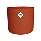 Elho B.for Soft Rond 14 - Pot De Fleurs - Brique - Intérieur - Ø 13.8 x H 12.5 cm